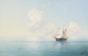 A Calm Morning at Sea